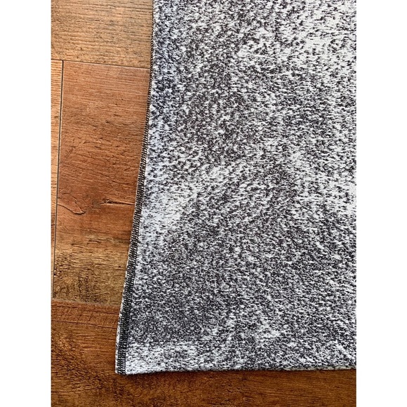 Lululemon Cool Racerback II Luon Spray Jacquard White Black Size 8 - Picture 9 of 11